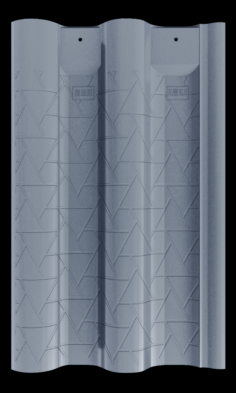 星心無縫瓦二代-淺灰色